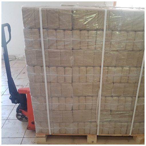 RUF típusú fabrikett (960 kg / raklap)